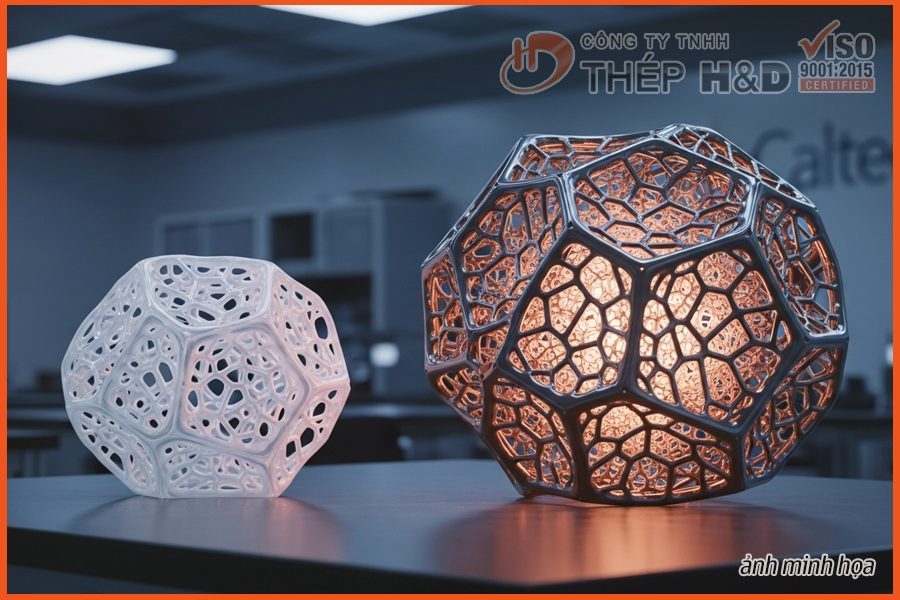 Caltech Tạo Đột Phá Trong In 3D Kim Loại Với Công Nghệ Thẩm Thấu Hydrogel