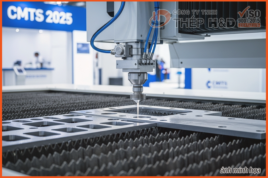 CMTS 2025: Waterjet Tiên Phong Gia Công Kim Loại Hiệu Quả, Bền Vững