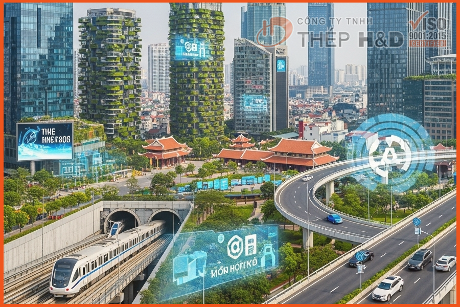 Hà Nội vươn mình với những công trình trọng điểm
