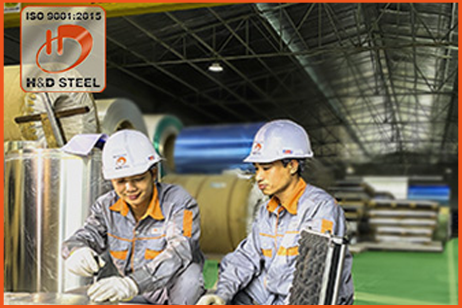 Kiểm soát chất lượng tồn kho tại Thép H&D - Đảm bảo tiêu chuẩn và độ chính xác cao