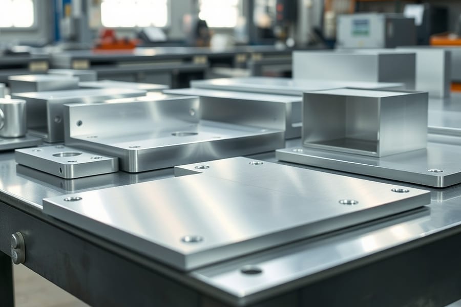 Xưởng cơ khí gia công đồ gá và vỏ thiết bị bằng nhôm tấm cho nhà máy linh kiện điện tử