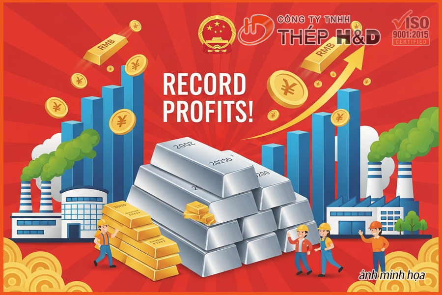 China's aluminium industry achieves record profit
