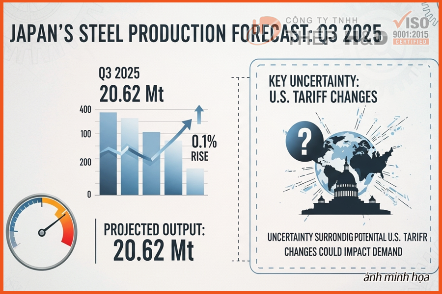 Japan’s Steel Industry Expects Stable Output in Q3