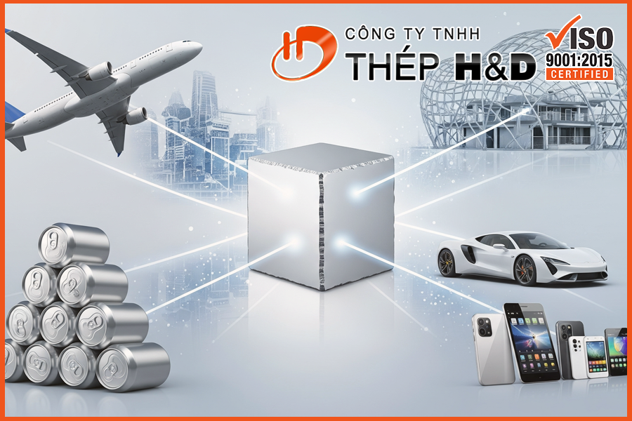 Nhôm Là Gì? Tất Cả Những Gì Bạn Cần Biết Về Đặc Tính & Ứng Dụng