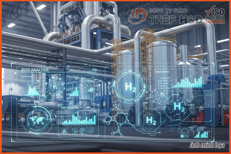 HỖ TRỢ QUẢN LÝ RỦI RO HYDRO TRONG SẢN XUẤT THÉP