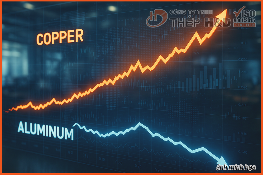 Goldman Sachs: Đồng Tăng Giá Mạnh, Nhôm Đối Mặt Áp Lực Giảm – Phân Tích Thị Trường Kim Loại 2026