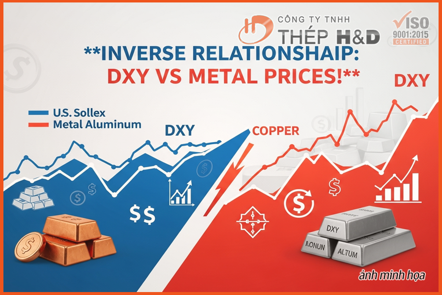 DXY Index & Non-Ferrous Metals: Unveiling the Inverse Price Dynamics of Copper and Aluminum