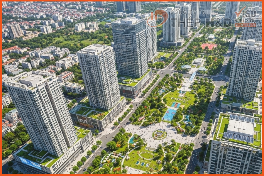Vinhomes Smart City: Kiến tạo tương lai đô thị thông minh và bền vững tại Hà Nội