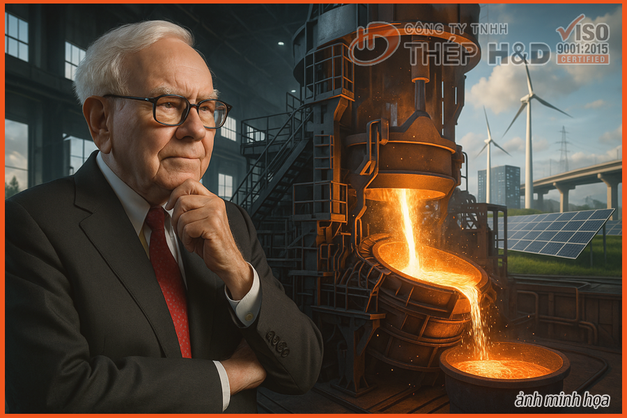 Warren Buffett invests in the steel industry