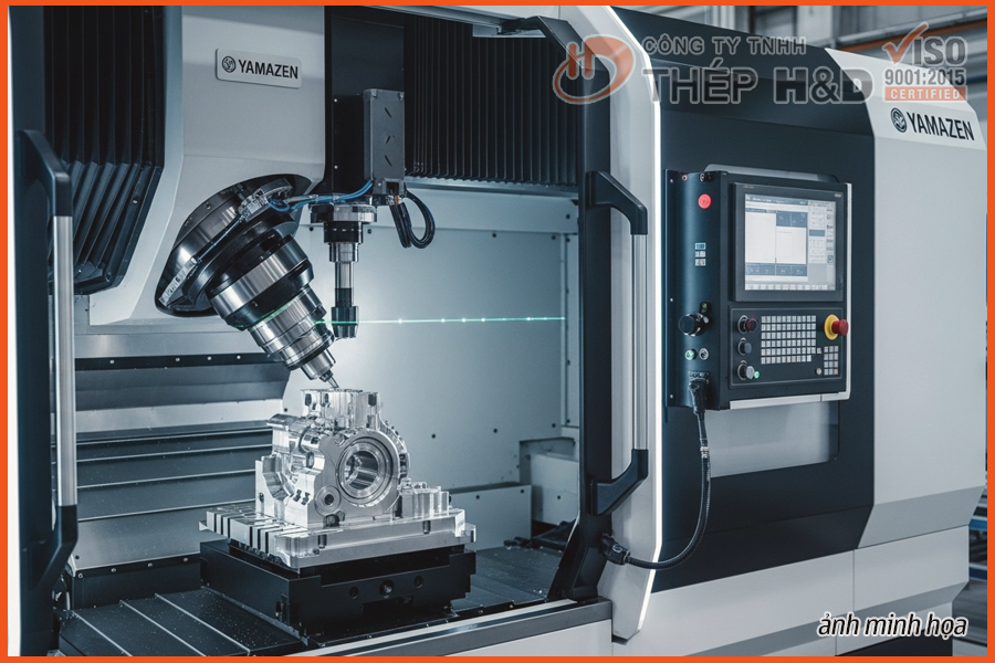 Yamazen Tiên Phong Gia Công CNC 5 Trục: Chìa Khóa Nâng Tầm Sản Xuất Hiện Đại